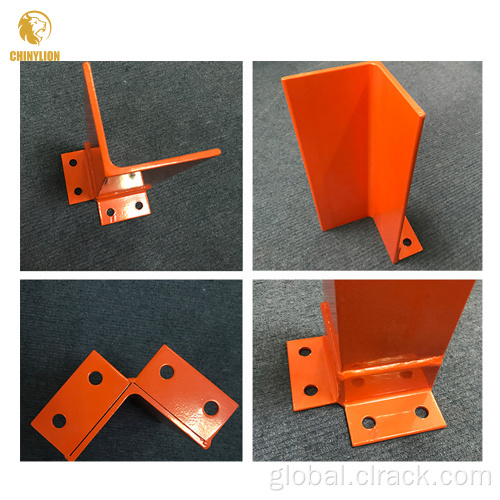 Steel Column Protector Upright Protector For Heavy Duty Pallet Rack Manufactory